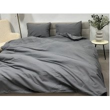 Наволочка 70x70 Ecotton Фланель Cірий SB-148