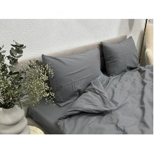 Наволочка 70x70 Ecotton Фланель Cірий SB-148