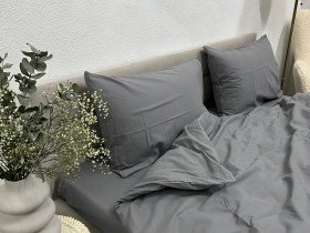 Pillowcase 70x70 Ecotton Flannel Grey SB-148