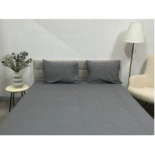 Наволочка 70x70 Ecotton Фланель Cірий SB-148