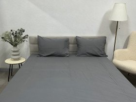 Pillowcase 70x70 Ecotton Flannel Grey SB-148