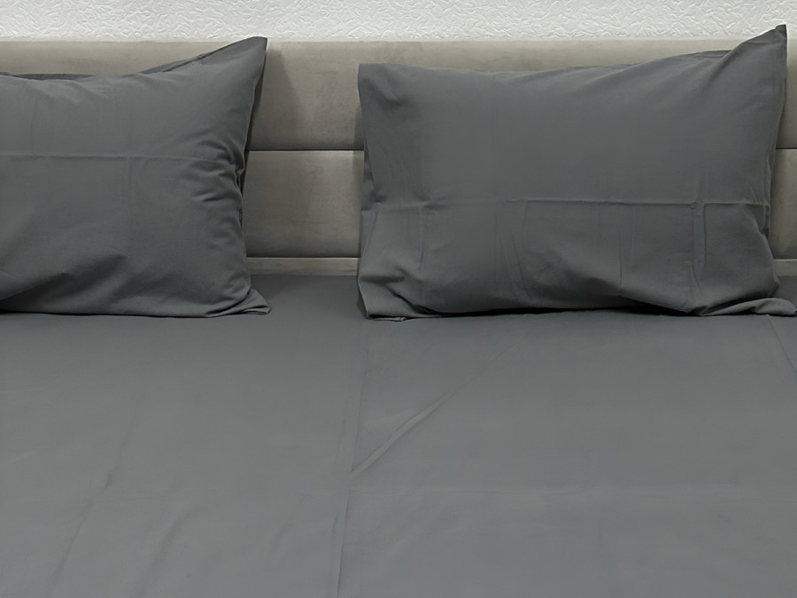 Наволочка 70x70 Ecotton фланель Серый SB-148