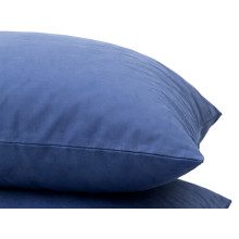 Наволочка 50x70 Ecotton Фланель Голубой SB-199