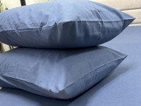 Наволочка 50x70 Ecotton Фланель Голубой SB-199