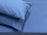 Наволочка 50x70 Ecotton Фланель Голубой SB-199