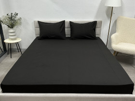 Наволочка 50x70 Ecotton Фланель Черный SB-184