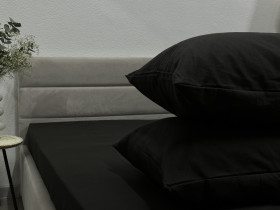 Наволочка 50x70 Ecotton Фланель Черный SB-184