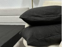 Наволочка 50x70 Ecotton Фланель Черный SB-184