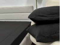 Наволочка 70x70 Ecotton Фланель Черный SB-184