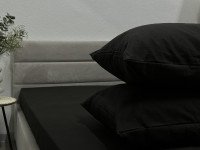 Наволочка 50x70 Ecotton Фланель Черный SB-184