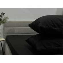 Наволочка 70x70 Ecotton Фланель Черный SB-184