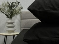 Наволочка 50x70 Ecotton Фланель Черный SB-184