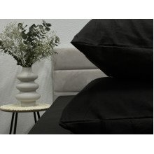 Наволочка 70x70 Ecotton Фланель Черный SB-184