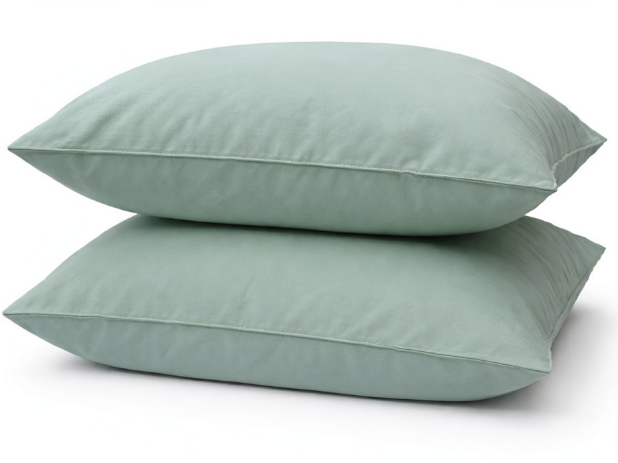 Наволочка 70x70 Ecotton Фланель М'ятний SB-200
