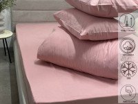 Наволочка 70x70 Ecotton Фланель Рожевий SB-153