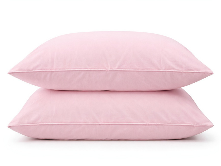 Наволочка 70x70 Ecotton Фланель Рожевий SB-153