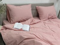Наволочка 70x70 Ecotton Фланель Рожевий SB-153