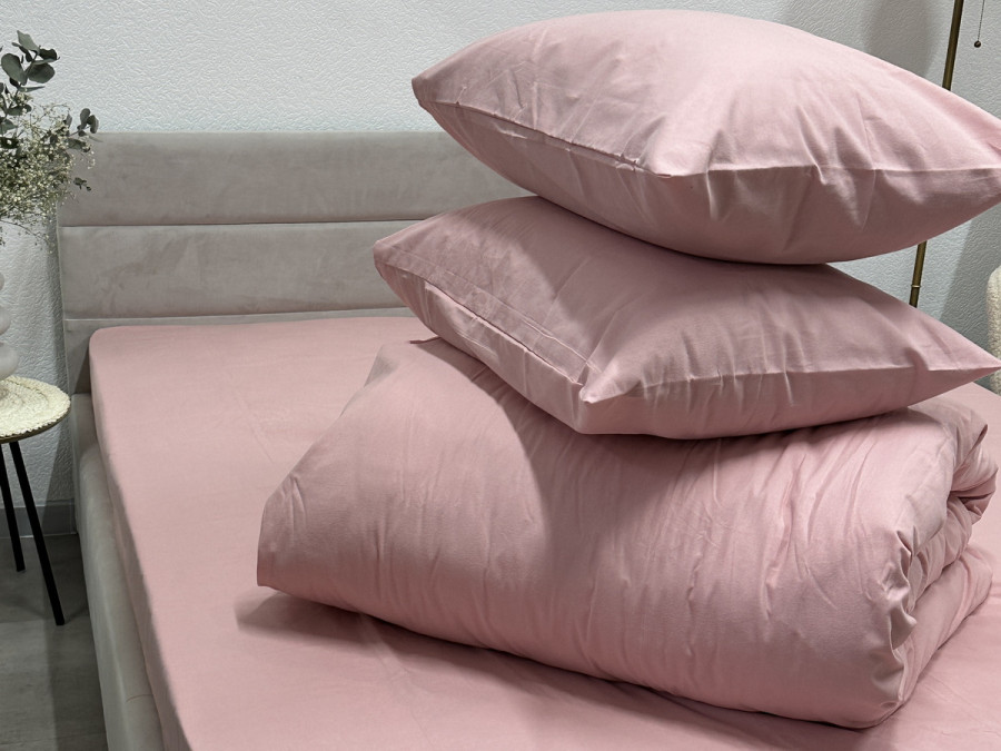 Наволочка 70x70 Ecotton Фланель Рожевий SB-153