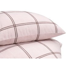 Наволочка 70x70 Ecotton Фланель Рожевий MO3111/3