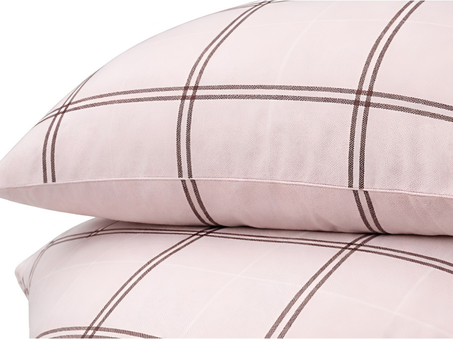 Наволочка 50x70 Ecotton Фланель Рожевий MO3111/3