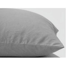 Наволочка 70x70 Ecotton Фланель Серый SB-148