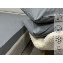 Наволочка 50x70 Ecotton Фланель Серый SB-148