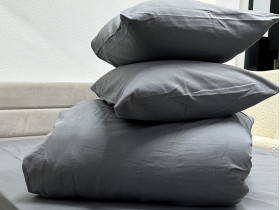 Наволочка 50x70 Ecotton Фланель Сірий SB-148