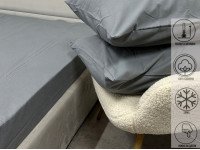 Наволочка 50x70 Ecotton Фланель Серый SB-148