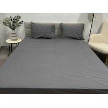 Наволочка 70x70 Ecotton Фланель Сірий SB-148