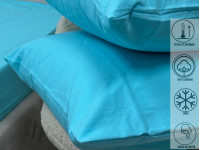 Наволочка 50x70 Ecotton Фланель Sky Blue SB-134