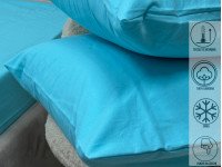 Наволочка 50x70 Ecotton Фланель Sky Blue SB-134