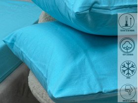 Наволочка 50x70 Ecotton Фланель Sky Blue SB-134