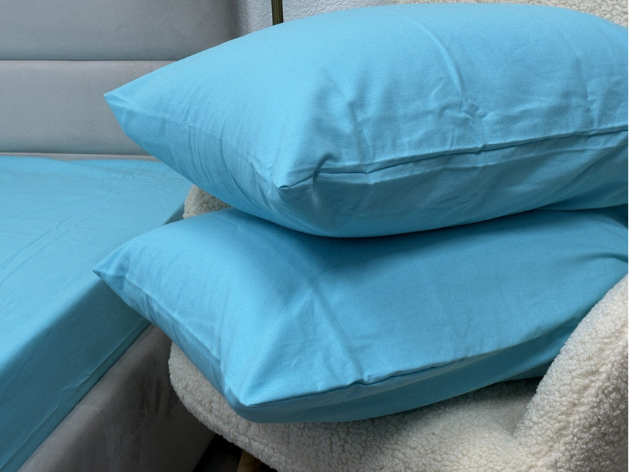Наволочка 50x70 Ecotton Фланель Sky Blue SB-134