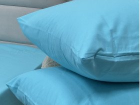 Наволочка 50x70 Ecotton Фланель Sky Blue SB-134