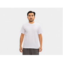 Unisex cotton T-shirt, size XXL, white
