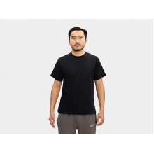 Unisex cotton T-shirt, size XL, black