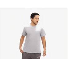 Unisex cotton T-shirt, size XXL, gray