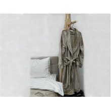 XXL Beige Bathrobe