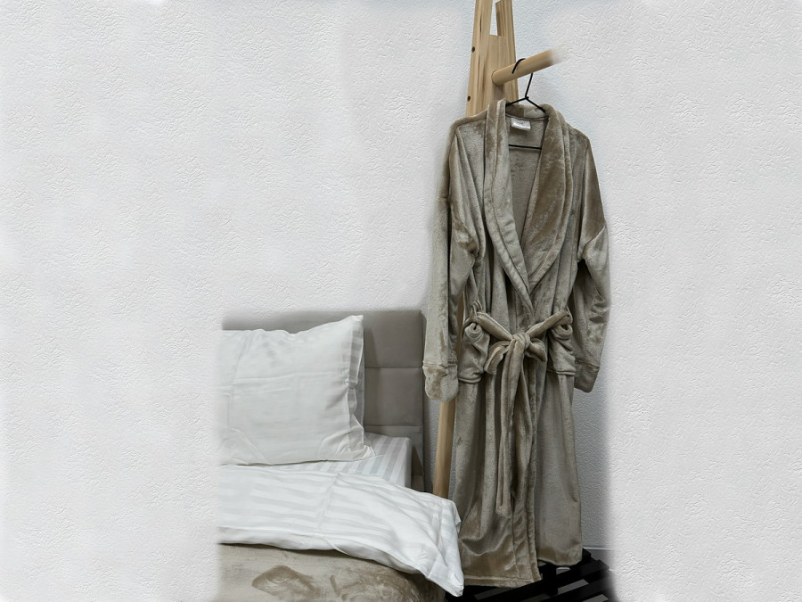Bathrobe L-XL Beige