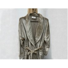 XXL Beige Bathrobe