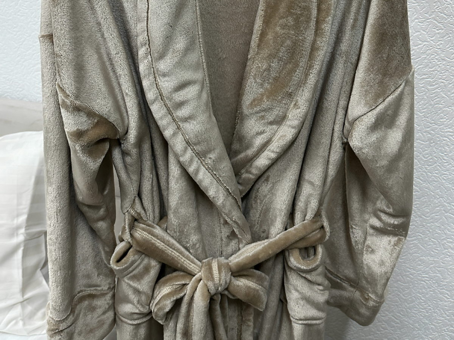 Bathrobe L-XL Beige