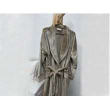 XXL Beige Bathrobe