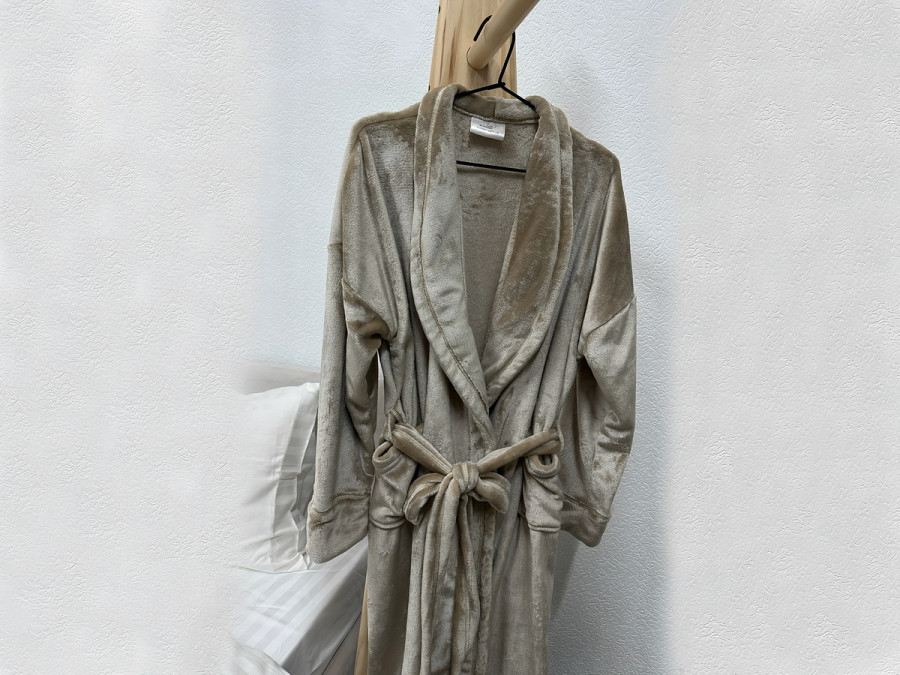 Bathrobe L-XL Beige