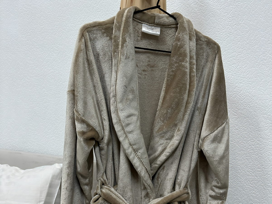 Bathrobe L-XL Beige