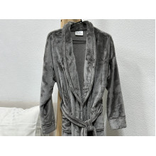 S-M Grey Bathrobe 4478