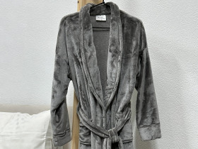 XXL Grey Bathrobe 4478