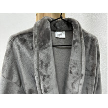 S-M Grey Bathrobe 4478