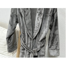 S-M Grey Bathrobe 4478