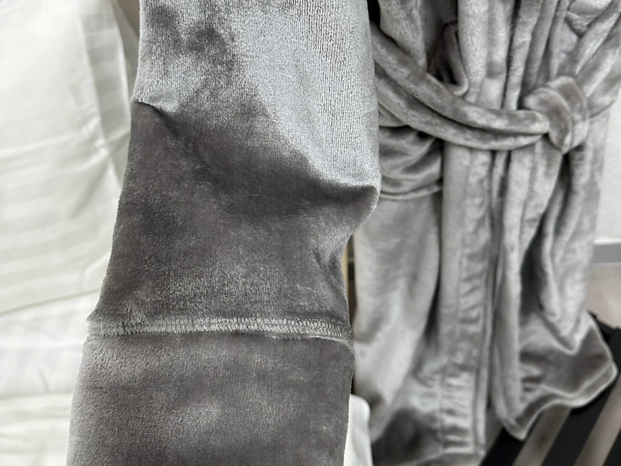 Bathrobe L-XL Grey 4478