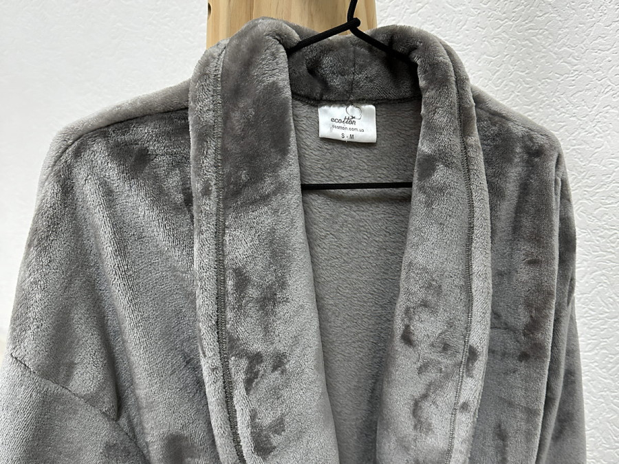 Bathrobe L-XL Grey 4478